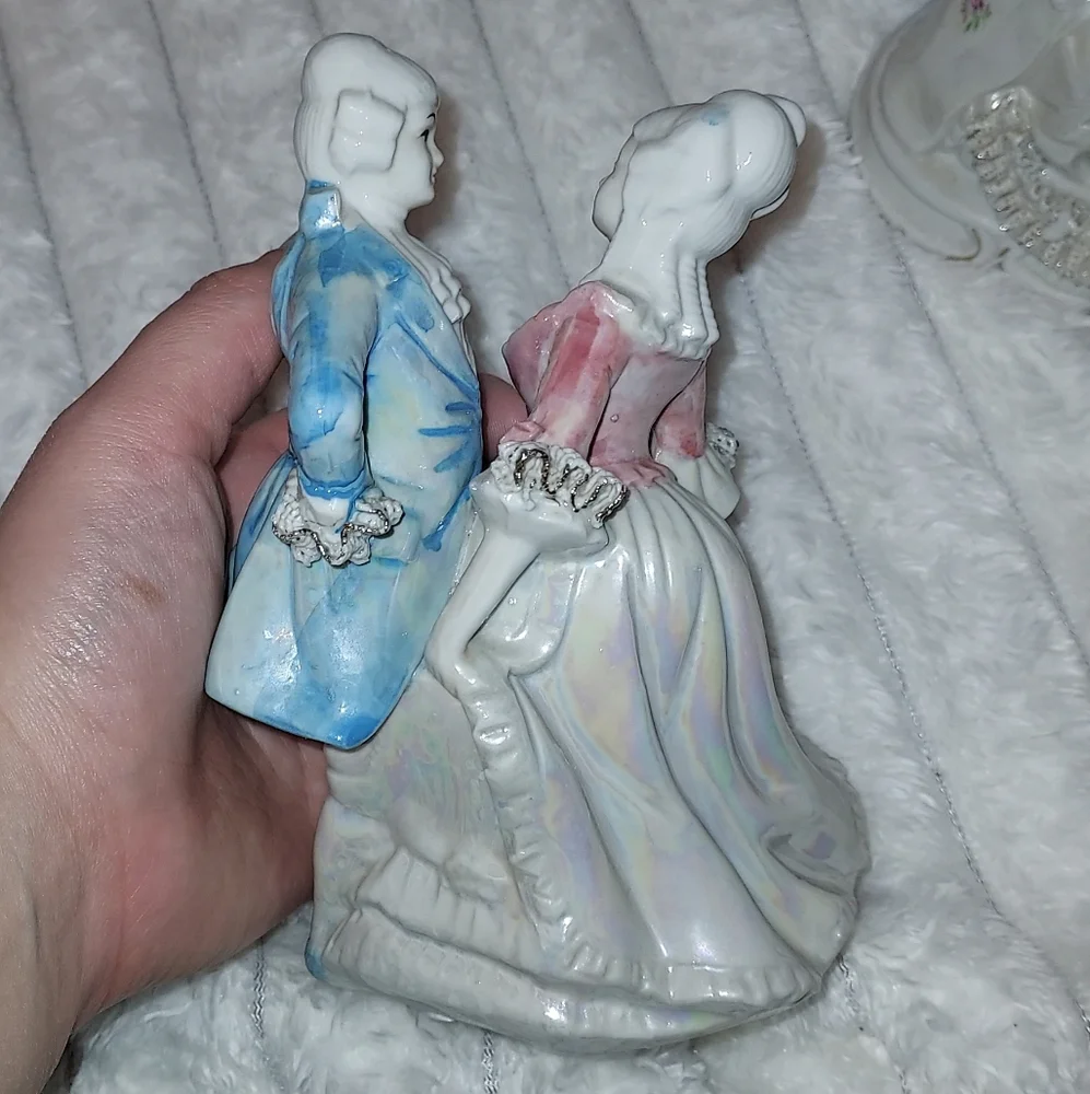 Vintage Victorian Porcelain Dolls Set Of 3